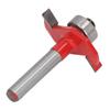 Slot Cutter Router Bit Tungsten Steel Alloy Straight Edge Slotting Cutter 14 Shank 532