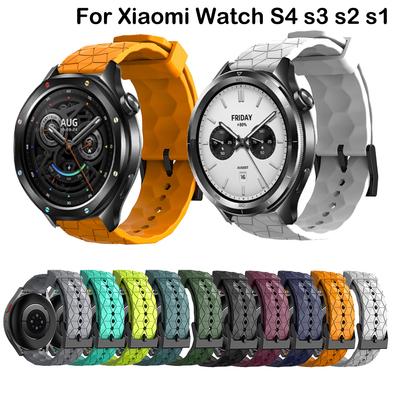 Watchband Silicone Band For Redmi Watch5 Lite Active Soft Sport Strap For Xiaomi Watch S4 S3 S2 S1 Mi Color 2 Bracelet Quick Fit