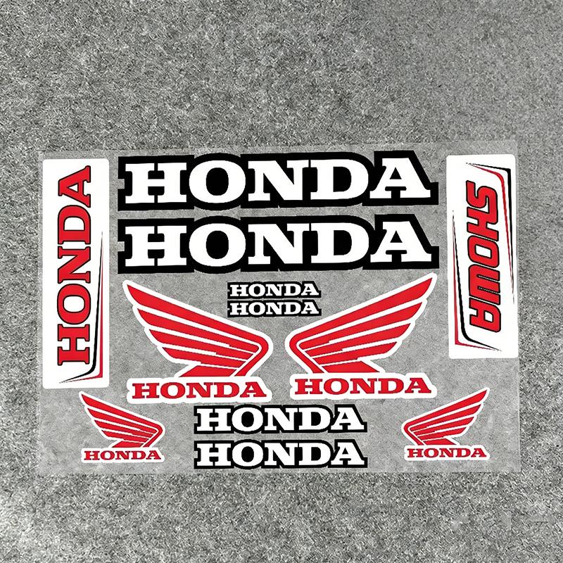 ydcr7 Stickers Moto Sticker Auto Body Bumper for Honda Windows Motorcycle Laptop Walls Vinyl Decal Car Tuning Accessories
