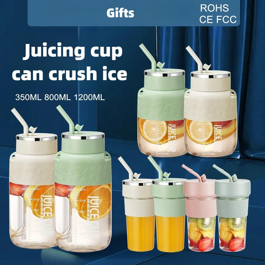 Portable Juicer Blender, Portable Juicing Cup, Small Travel Blender for Shakes and Smoothies