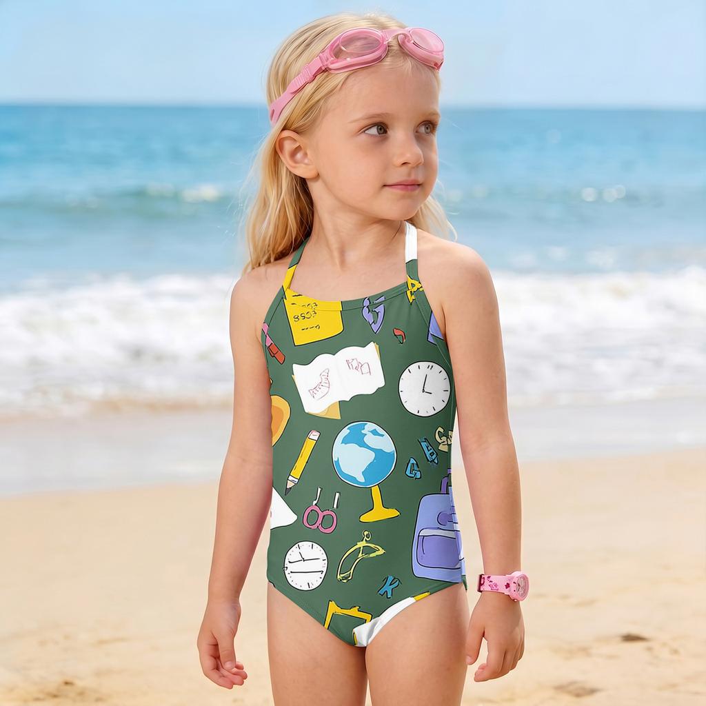 Girls' Bikini Set - Teen Swimwear Separate Swimsuit Teen Swimwear Swimsuit For Girls