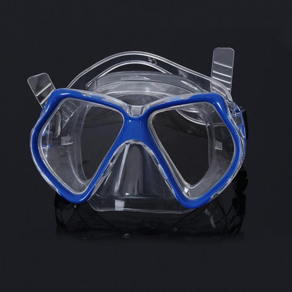 diving goggles pvc mask, tempered glass lenses