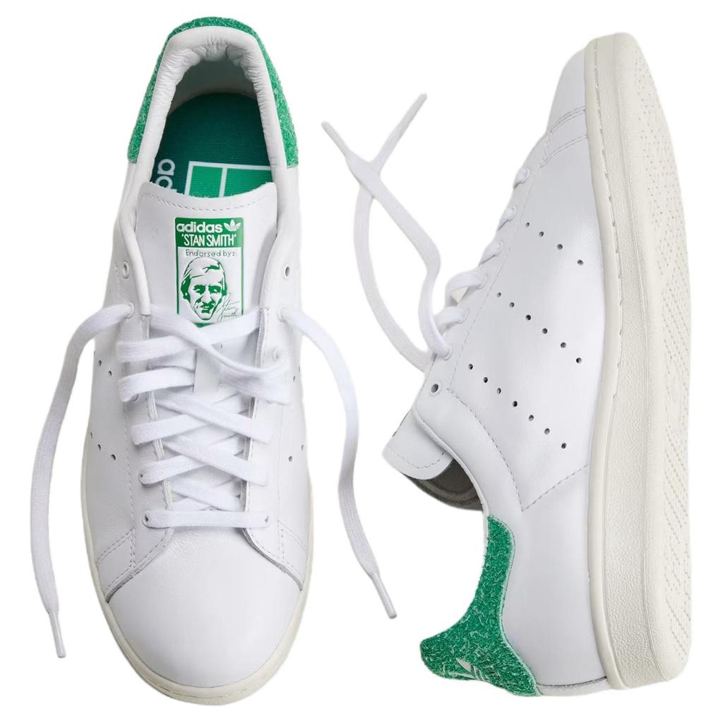 Adidas Originals Stan Smith 80s Leather Comfortable Versatile Low-Top Sneakers Men Sneakers White LA6409