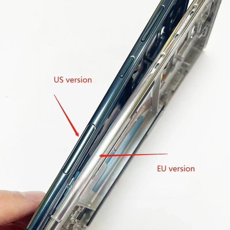 Middle Frame Bezel For Samsung Galaxy S24+ S24 Plus LCD Display Refurbish Replacement Parts