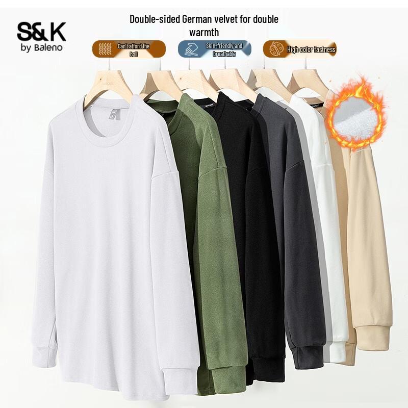 

Baleno S&K Men s Thermal Round Neck Pullover 3XL