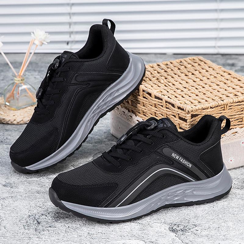 

New sports shoes autumn breathable non-slip lightweight running shoes soft sole fashionable medium and old shoes 44