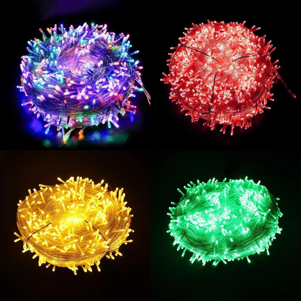 String Led Fairy Lights Christmas Tree Decors For Garden Outdoor Festoon Party