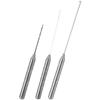 3pcs Stainless Steel Fishing Bait Stringer Drill Needle Portable AntiRust Fishing Tool