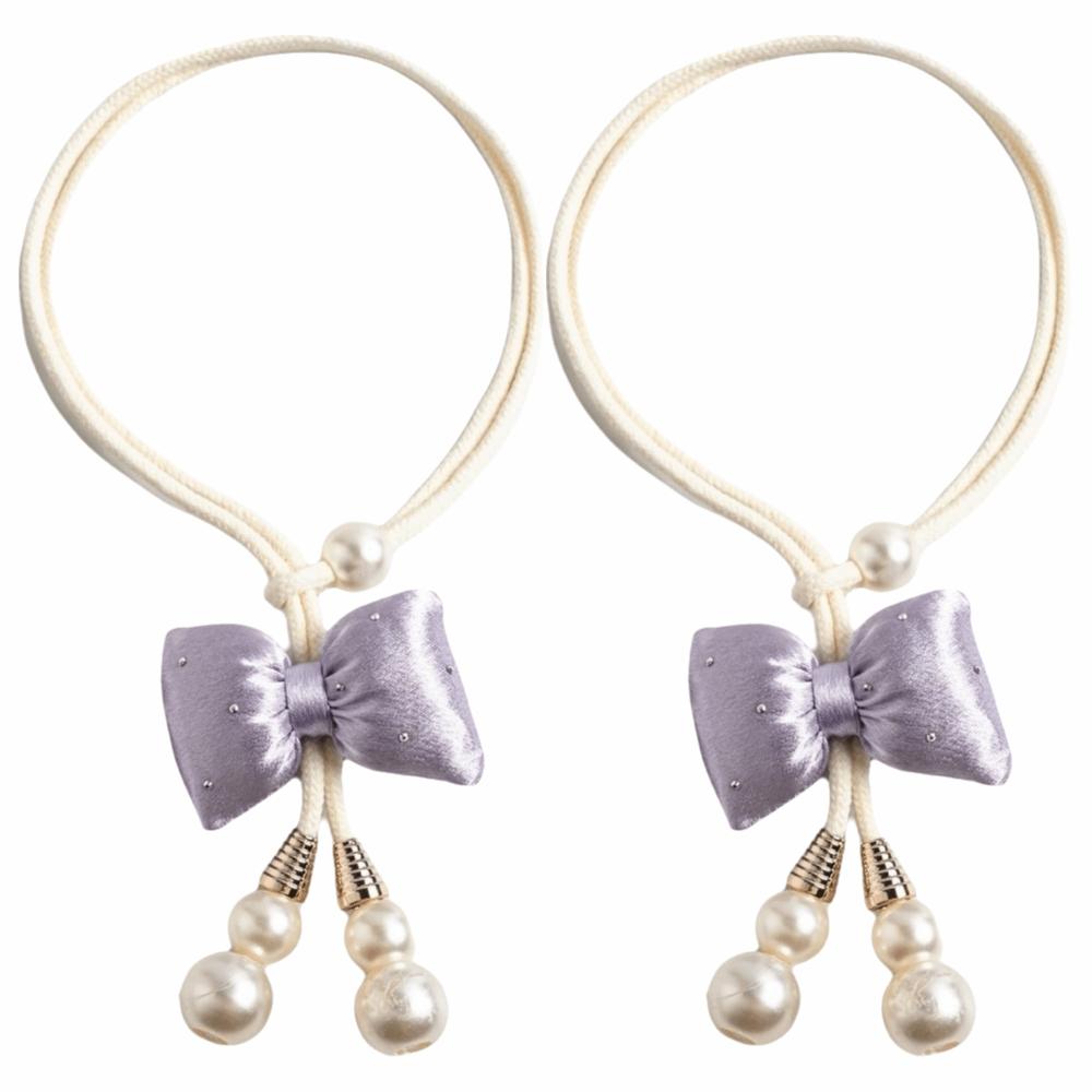 2pcs Adjustable Bows Curtain Tiebacks Modern Curtain Holdbacks Elegant Curtain Ties  Home Decor