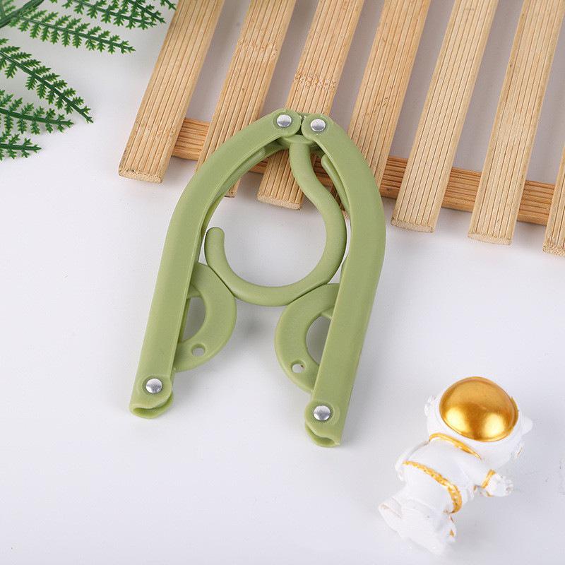 Portable Folding Clothes Drying Rack - Travel, Outdoor, Multifunctional, Foldable Hanger for Dormitory Use