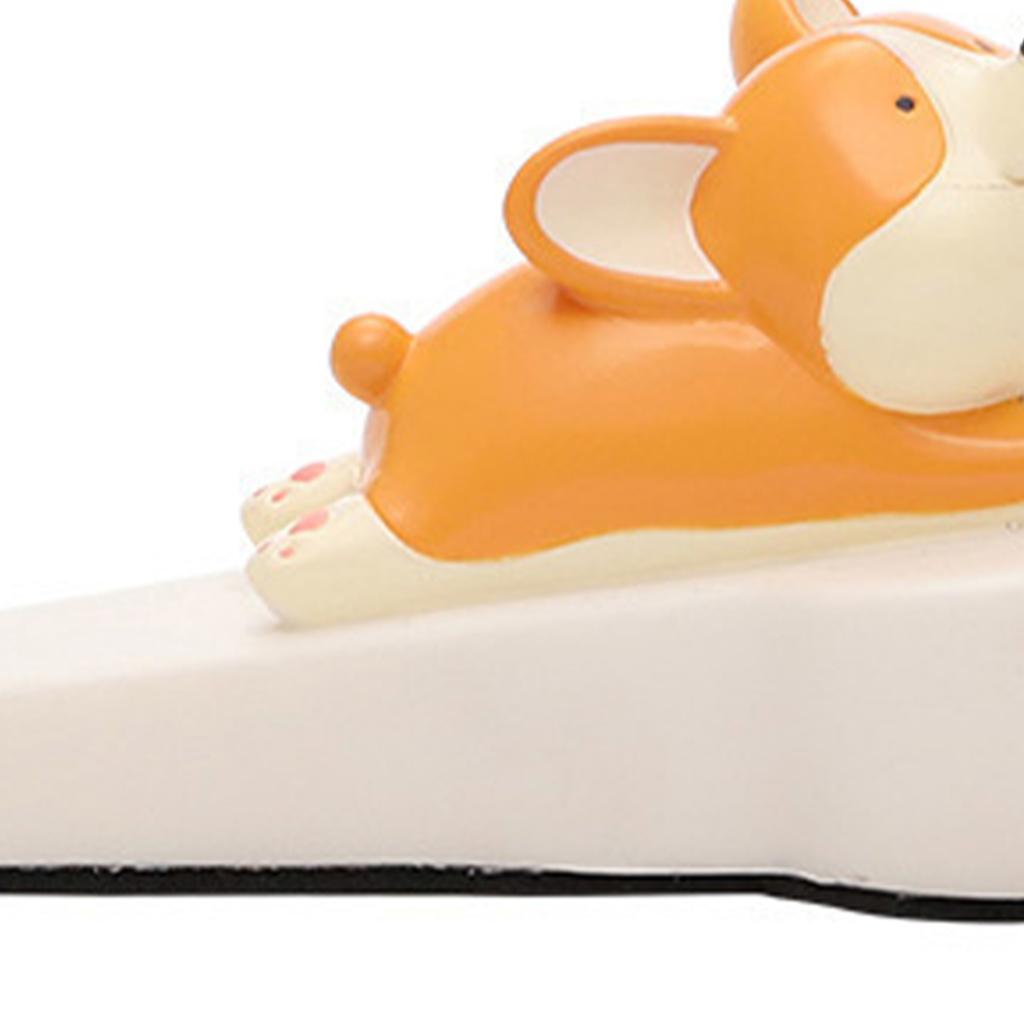 Niedlicher Tier Türstopper Kollisionsschutz Winddicht Rutschfest Lustiger Dekorativer Keil Tür