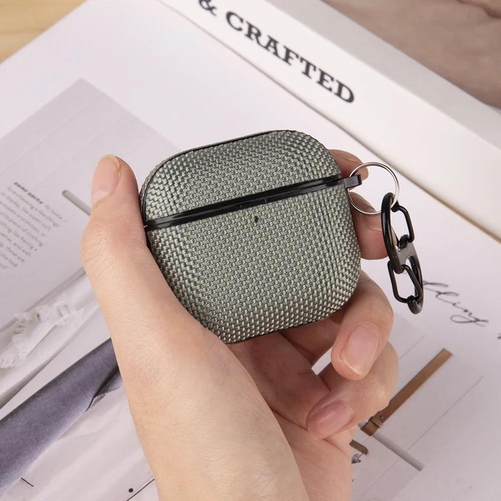 For Airpods 4 Case Waterproof Nylon Plastic Wireless Headphone Cover For Airpods 3 Pro Shell Airpods Pro Case