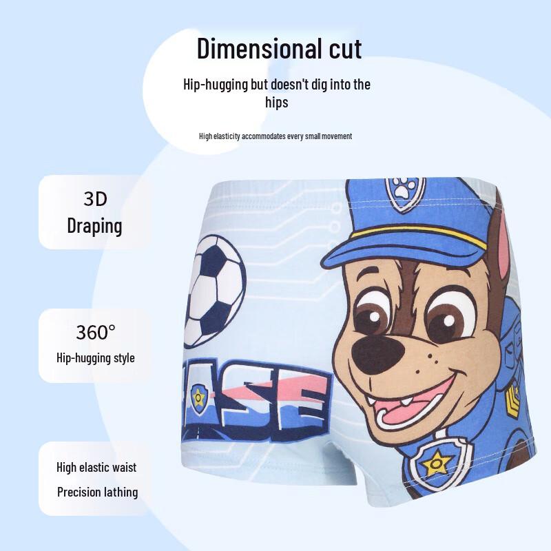 Chlapecké antibakteriální boxerky Tlapková patrola třídy A