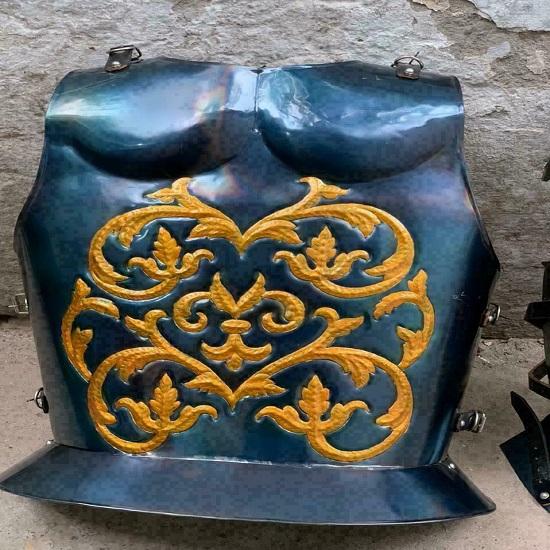 Roman Viking Leather Breastplate Medieval Knight Ottoman Armor Costume