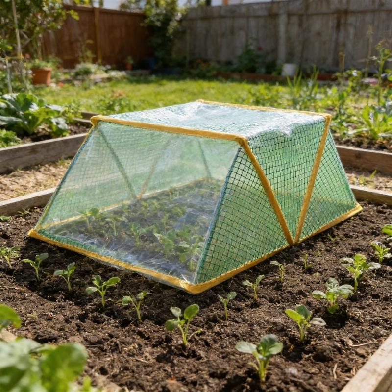 Portable Gardening Shelter Raised Garden Bed Frosts Covers for Healths Plant Growth and Germination