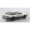 Aoshima Bunka Kyozai (AOSHIMA) 1/24 Initial D Series No. 14 Takumi Fujiwara AE86 Trueno with Driver Figure Plastic Model