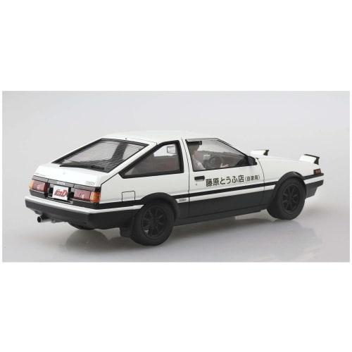 Aoshima Bunka Kyozai (AOSHIMA) 1/24 Initial D Series No. 14 Takumi Fujiwara AE86 Trueno with Driver Figure Plastic Model