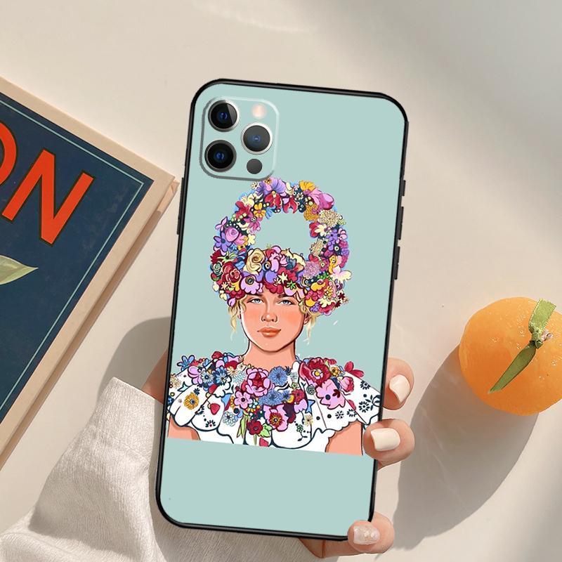 Midsommar May Queen Phone Case For iPhone 13 Pro Max 11 12 Mini 6S 7 8 Plus SE 2020 X XS MAX XR Cover Fundas