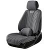 AION Seaweed Fiber & Hemp Car Seat Mats - All-Season, Fully Enclosed Covers