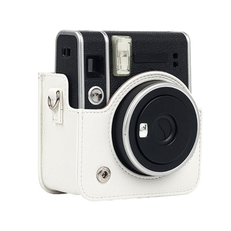 PU Leather Camera Bag Carrying Storage Bag with Adjustable Strap Camera Shoulder Bag Anti-Scratch for Mini 40