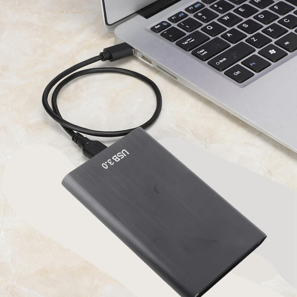 2.5-Inch SATA USB 3.0 Laptop 7-9.5MM Hard Drive SSD Enclosure External Laptop Disk Case(Black) (Not