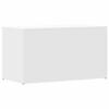Vidaxl Chest, White, 84X42X46 Cm, Wood-Based Material