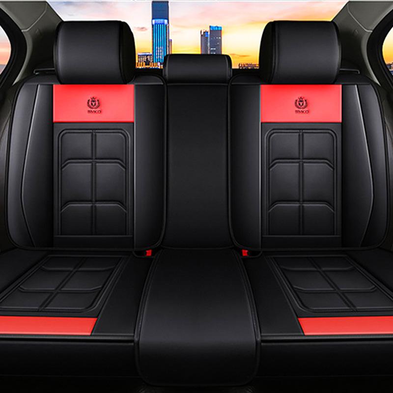 5-Seat Full Coverage Car Seat Covers Set, Suitable for All Seasons, and Featuring Thick, Comfortable, Car Seat Protection Cover