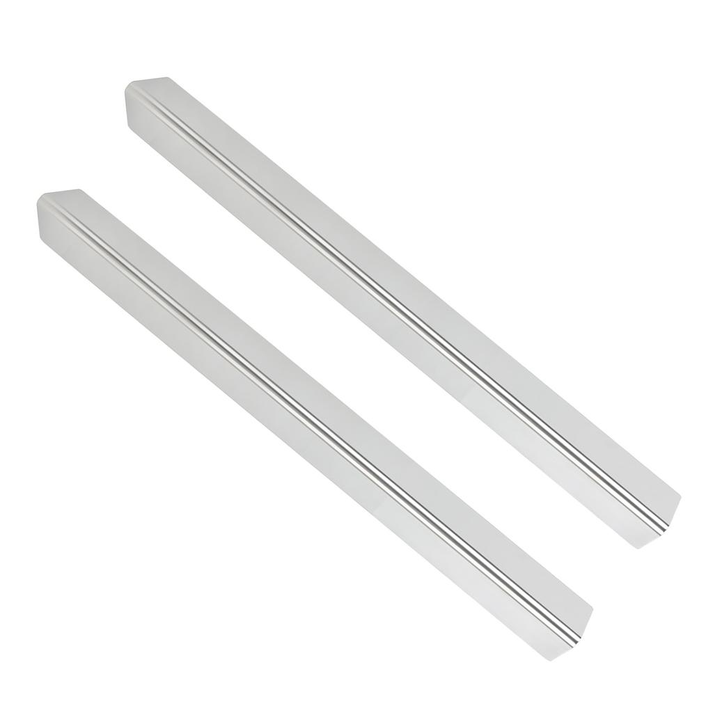 2PCS Barbecue Heat Plate Shields Stainless Steel Heat Tent Replacement Gas Grill Accessories