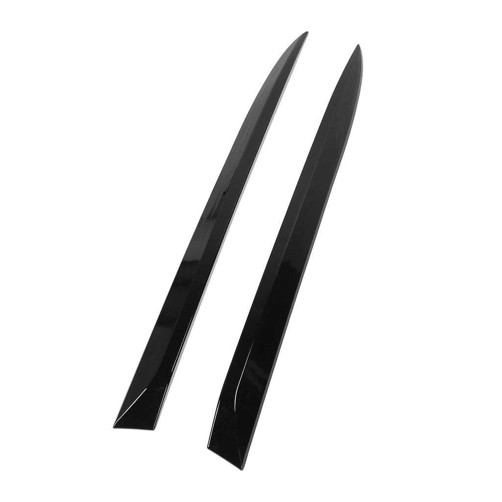 Pair of Rear Window Side Spoiler Glossy Black MP Style Tail Window Side Wing Cover Trim for X6 F16 2014 2019