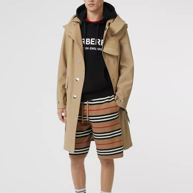 Burberry Sweat à capuche Logo Lexstone 80095091