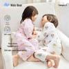 Nido Bear Kids' Pure Cotton Home Wear Pajama Set