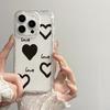 Bracelet Chain Phone Case For iPhone 17 16 15 13 14 for 17Air 17 12 14 16 Pro 17 14 16 Pro Max Sparking Diamond Cute Pattern Hard Cover With Lanyard