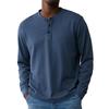 Men's Loose Casual Lapel Long-sleeved Top