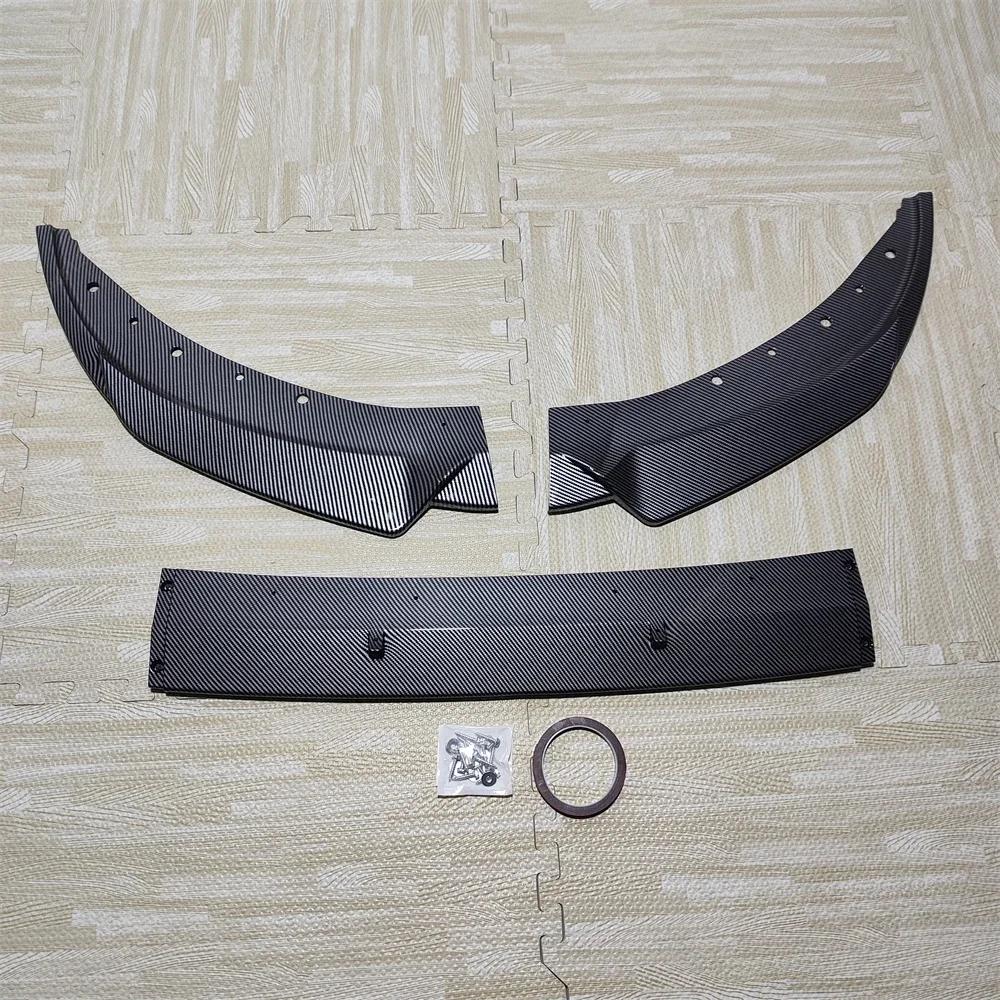 Car Front Bumper Lip Splitter Spoiler Diffuser Guard For BMW 3 Series G20 G21 330e 320d 318d 330d 320d 2019-2022 Body Kit Tuning
