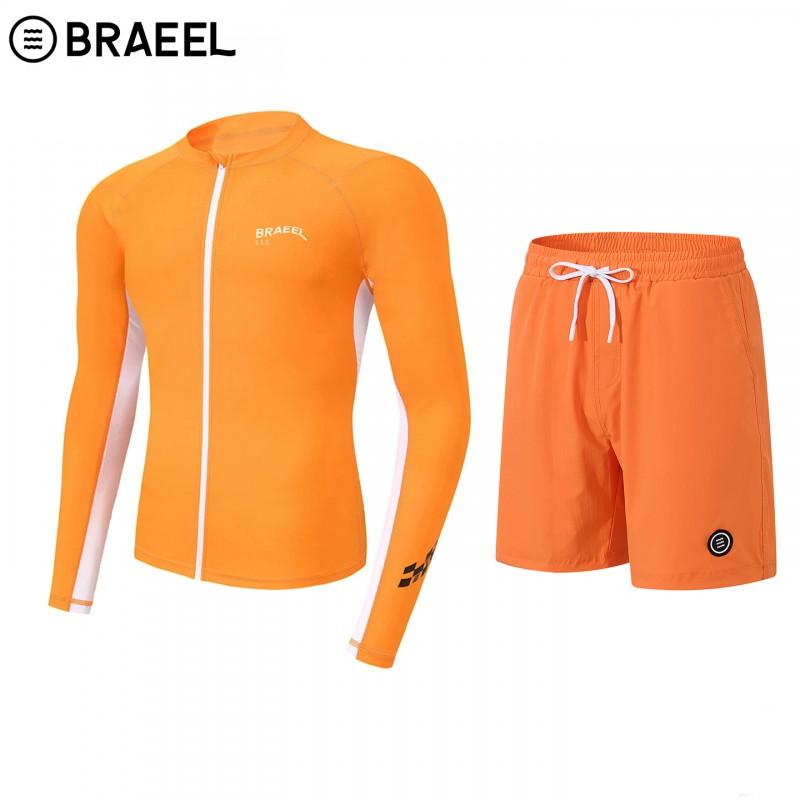 Mens Quick-Dry UV Protection Rash Guard