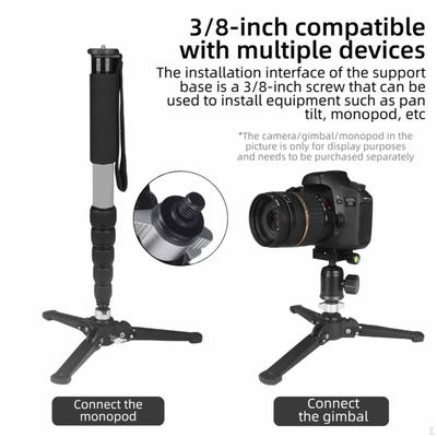 Monopods Tripod Base Support Stand Professional Versatile Foldable Universal AntiSlip Premium