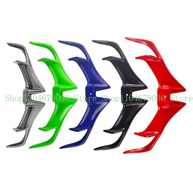 652F Motorcycle Front Fairing Winglets Side Spoilers Dynamic Wing Sticker Motorcycle Winglets Aerodynamic Fairing