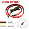 39 " Car High Mount Third Brake Led Light Strip Turn Signal Rear Tail Windshield