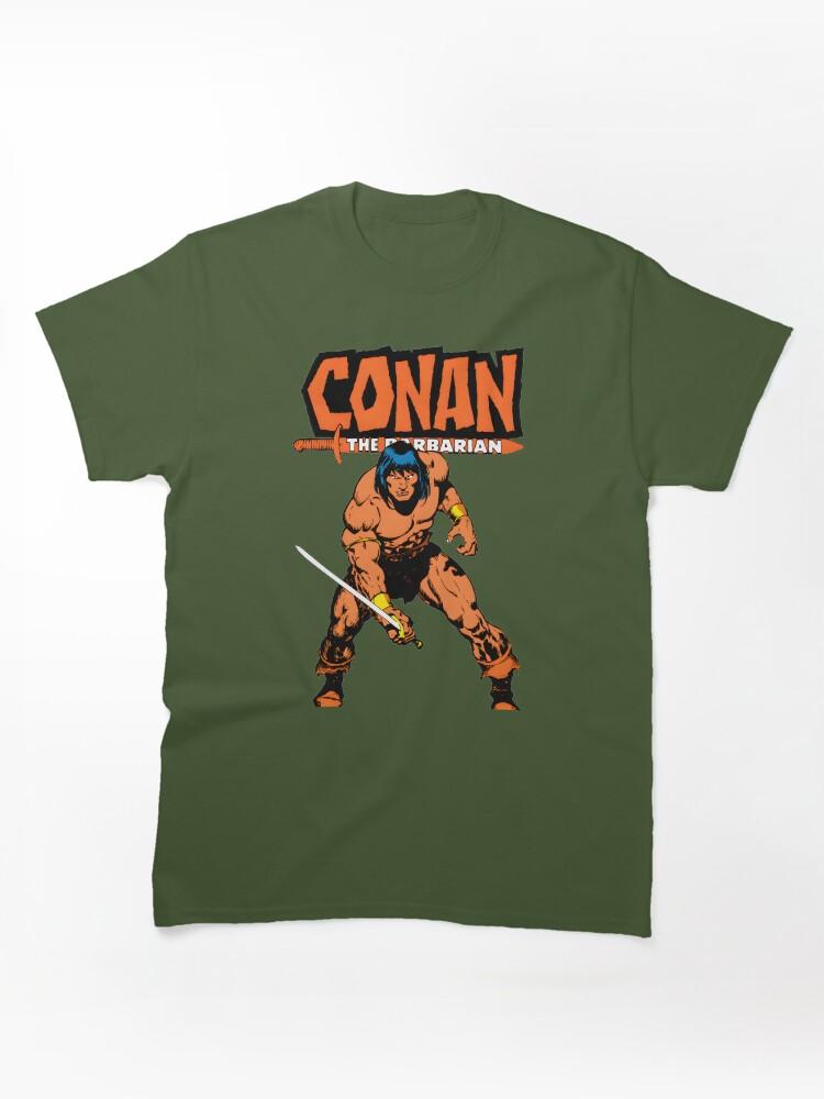 Conan the Barbarian The Barbariann Comic Art Classic Unisex T-Shirt