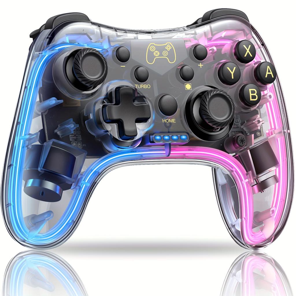 Kontroler przełącznika kompatybilny ze switchem/lite/kontrolerem OLED Kontroler Switch Pro z funkcją budzenia RGB Breathing LED