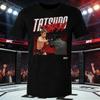 2026 Sommer UFC Tatsuro Taira Kampf Grafik T-Shirt Damen Sport Baumwolle Kurzarm Locker Freizeit Fitness Shirt Unisex