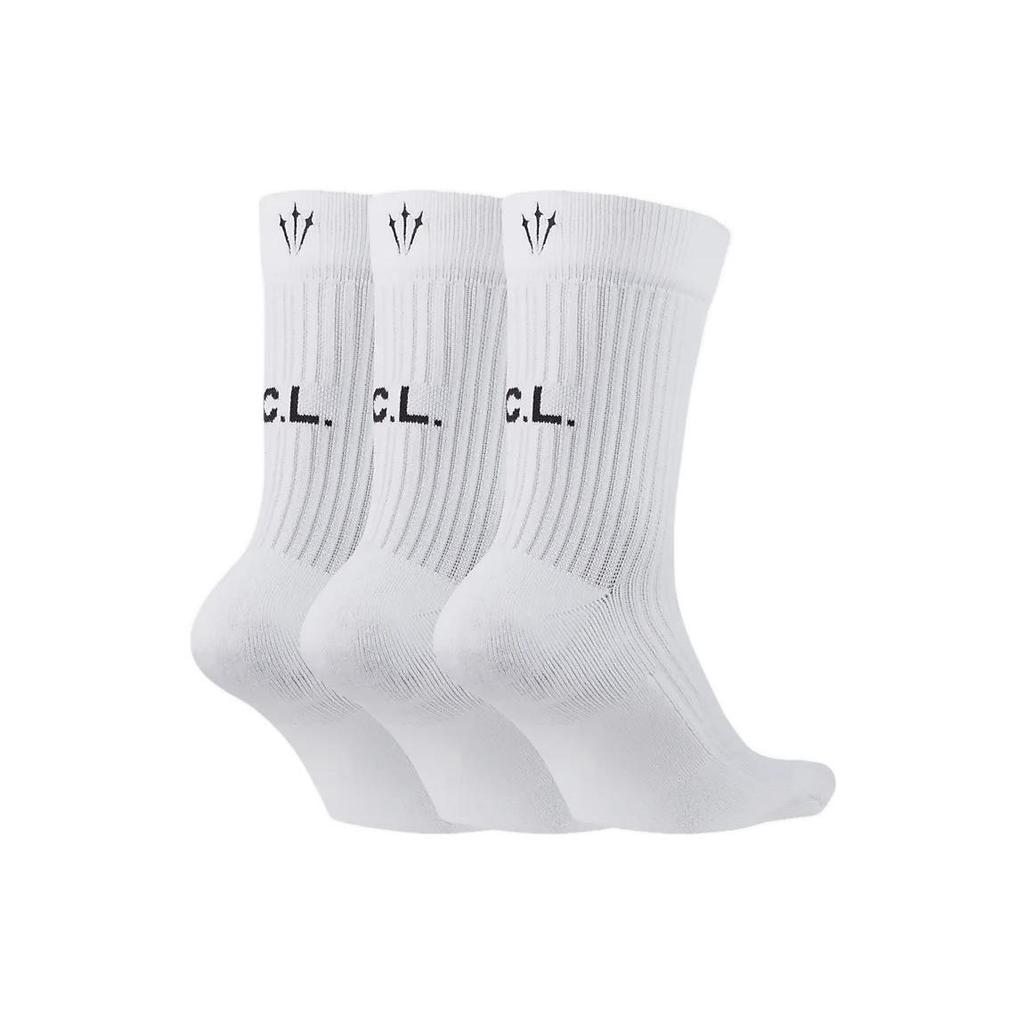 Nike X Nocta Crew Pack Of 3 Socks White DD9240-100