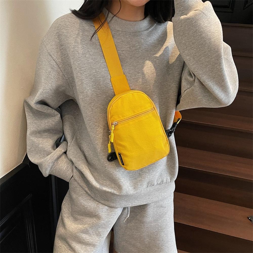 Large Capacity Crossbody Phone Pouch Multifunctional Sports Fanny Pack Fashion Chest Bag  Travel