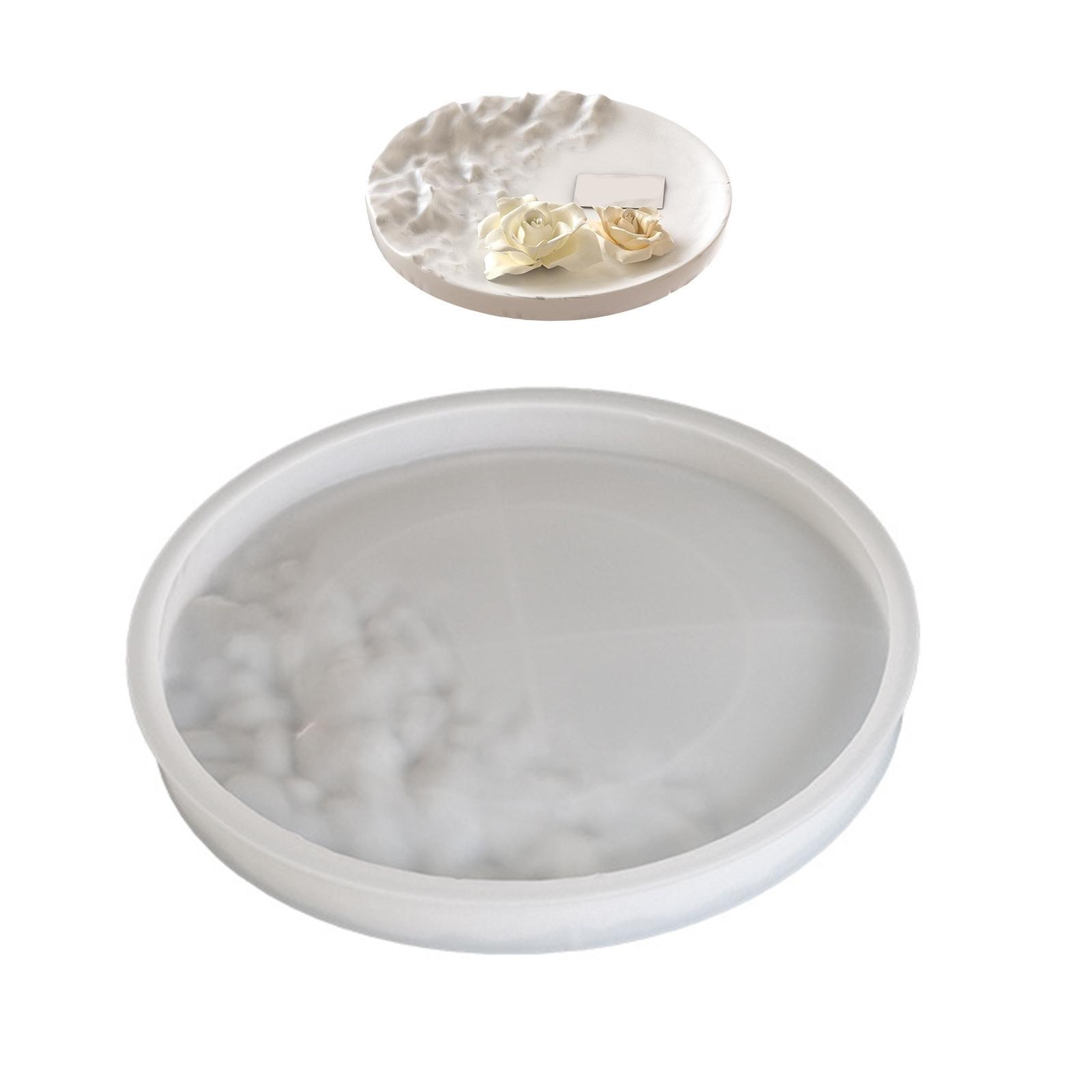 

Practical Sturdy Silicone Mould for Ocean Waved Texture Trays Portable for Home Decoration and Art Exhibitions