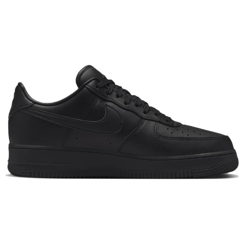 Nike Air Force 1 07 Fresh - Triple Black Unisex Sneakers Anthracite DM0211-001