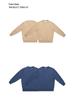 Men's Silver Fox Velvet Warm Round Neck Sweatshirt - Loose, Casual, Plus Velvet, Thickened for Autumn/Winter.