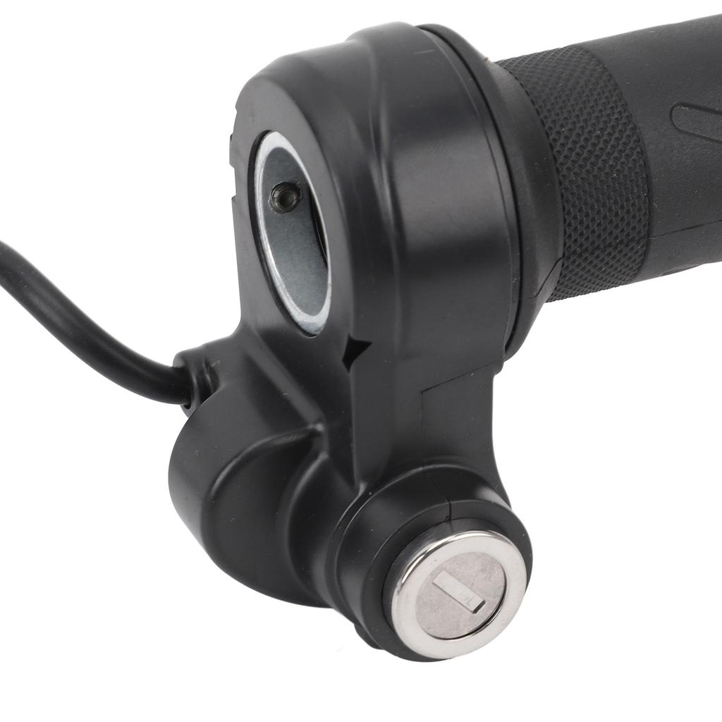 Gumowy uchwyt manetki gazu do roweru elektrycznego Elektryczny manetka obrotowa Kierownica Czuły Łatwy w instalacji do elektrycznego trójkołowca