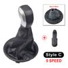Gear Shift Knob Gaiter Boot Cover For Citroen Berlingo / Peugeot Partner 2008 2009 2010 2011 2012 2013 2014 2015 2016 2017 2018