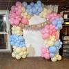 Ballons Pastel 5/10/12 pouces Rose Bébé Bleu Jaune Blanc Sable Ballons Latex Baby Shower Révélation du Sexe Décoration de Fête d'Anniversaire