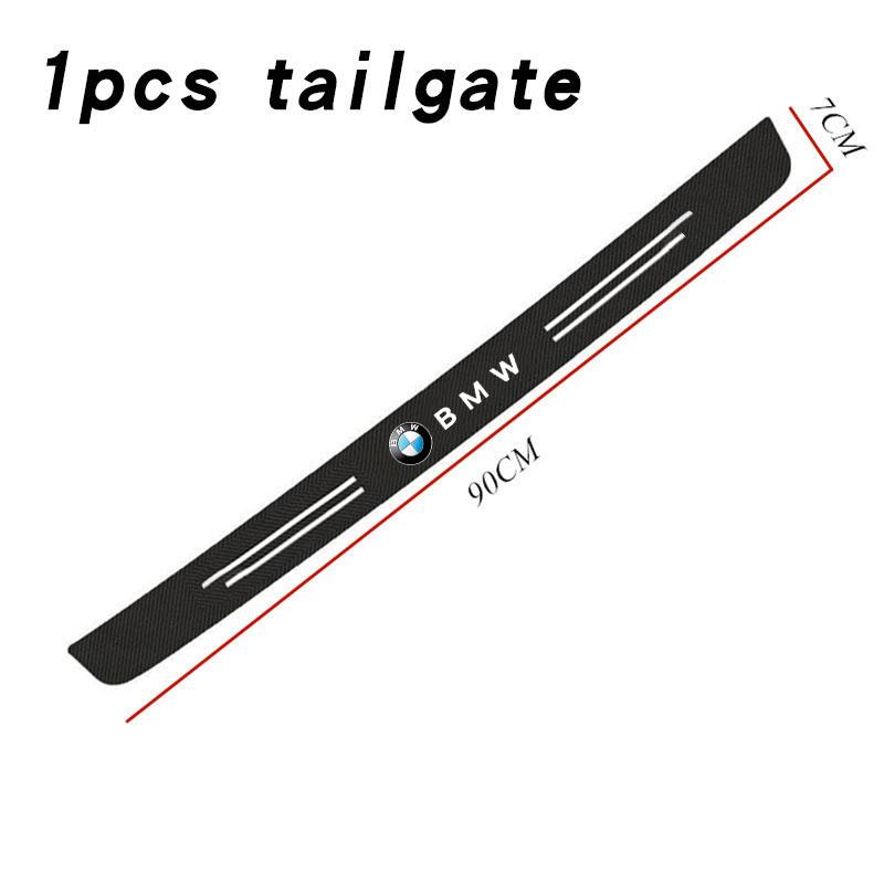 Carbon Fiber Car Sticker Auto Door Threshold Waterproof Stickers For BMW M X5 E70 E91 F11 F30 F31 F10 X3 F25 E30 E46 Accessories Mkhr65